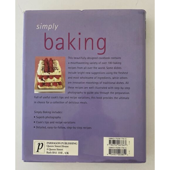 Traditional Baking Simply Baking Recipe Cookbook by Paragon Publishing Co. - Picture 2 of 14